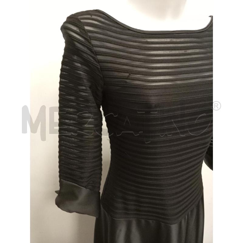 ABITO D  JS COLLECTION LUNGO NERO  | Mercatino dell'Usato Verona fiera 2