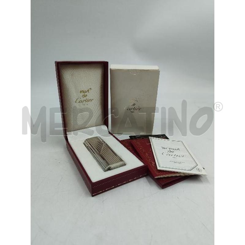 ACCENDINO MUST DE CARTIER | Mercatino dell'Usato Verona fiera 1