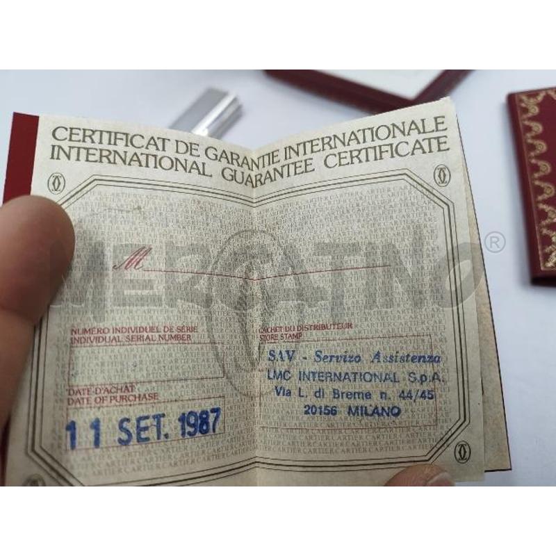 ACCENDINO MUST DE CARTIER | Mercatino dell'Usato Verona fiera 5