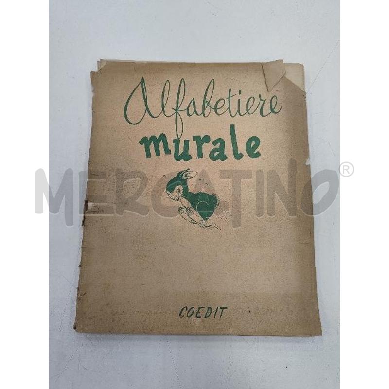 ALFABETIERE MURALE COEDIT ANNI 40/50 | Mercatino dell'Usato Verona fiera 1