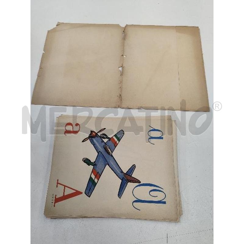 ALFABETIERE MURALE COEDIT ANNI 40/50 | Mercatino dell'Usato Verona fiera 3