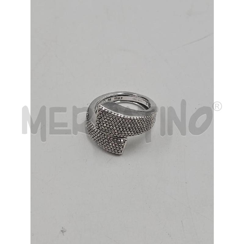 ANELLO DONNA PESAVENTO MET CROMO EFFETTO BORCHIETTE  | Mercatino dell'Usato Verona fiera 1