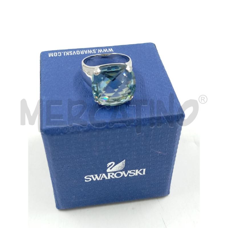 ANELLO D SWAROVSKY PIE SFACETTATA AZZURRO CHIA  | Mercatino dell'Usato Verona fiera 1