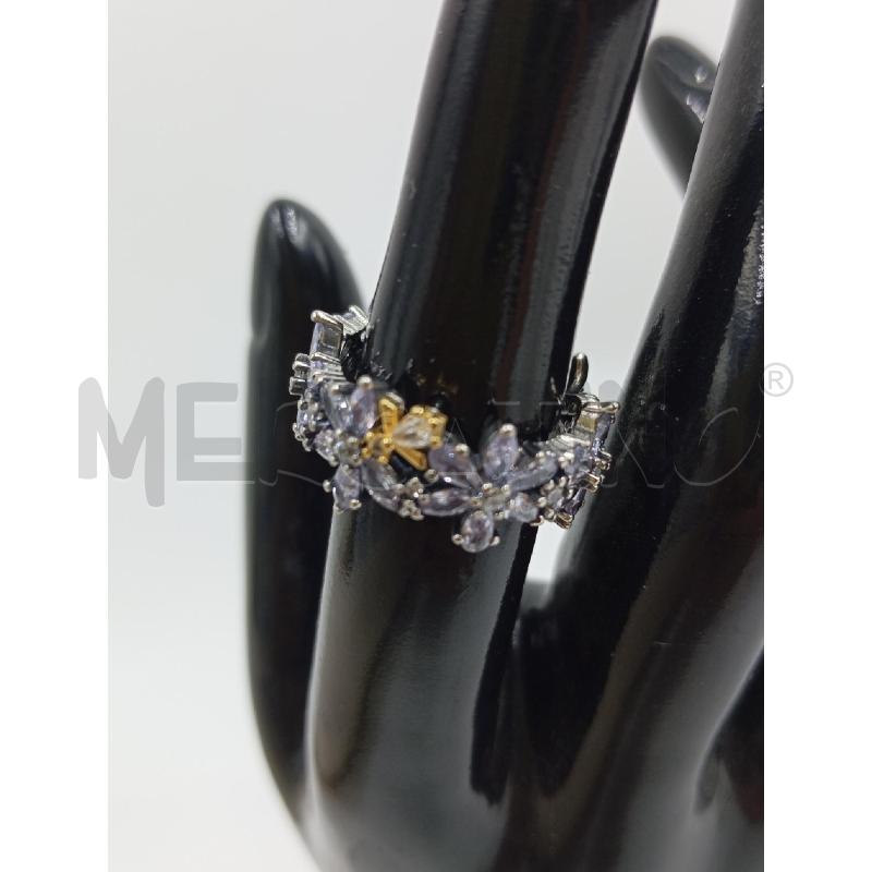 ANELLO PANDORA HERBARIUM FIORI VIOLA APE BRIDGERTON | Mercatino dell'Usato Verona fiera 1