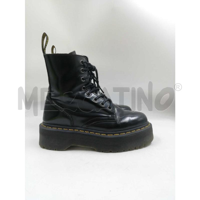 ANFIBI D DR MARTENS NERE PARA ALTA  | Mercatino dell'Usato Verona fiera 1