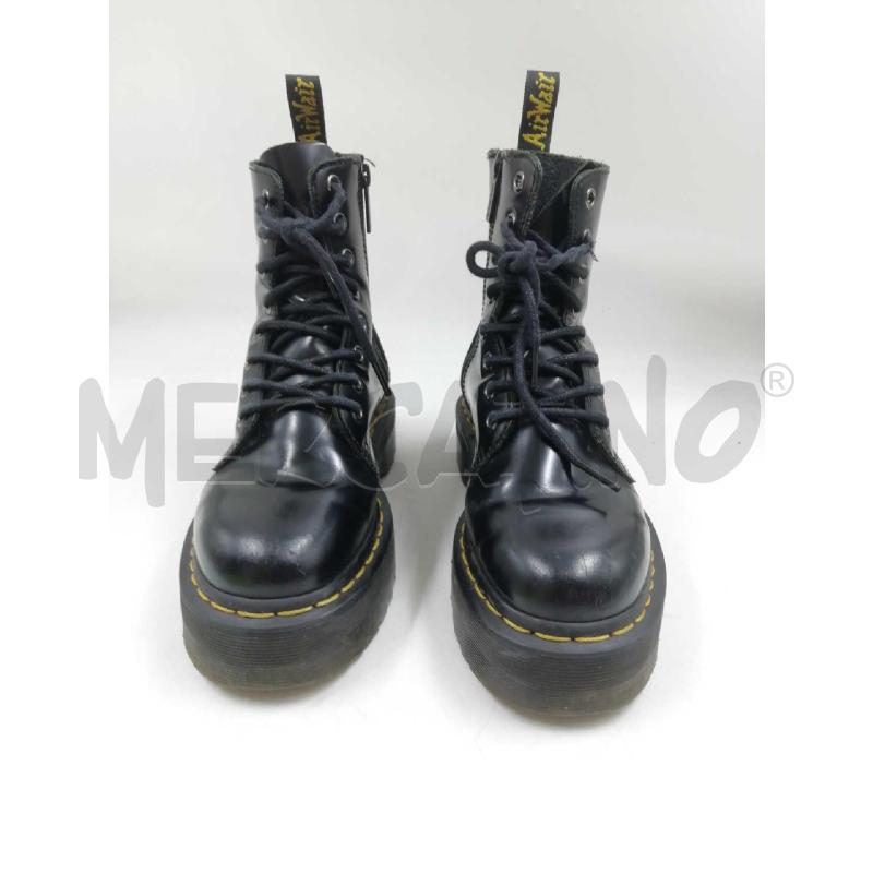 ANFIBI D DR MARTENS NERE PARA ALTA  | Mercatino dell'Usato Verona fiera 2