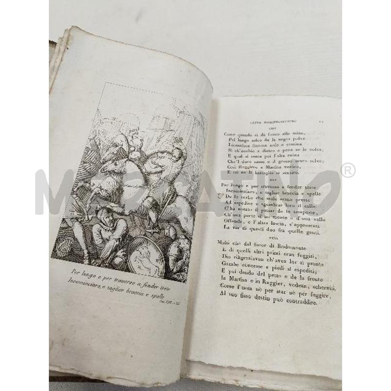 ARIOSTO ORLANDO FURIOSO VOL.4 1823 | Mercatino dell'Usato Verona fiera 3