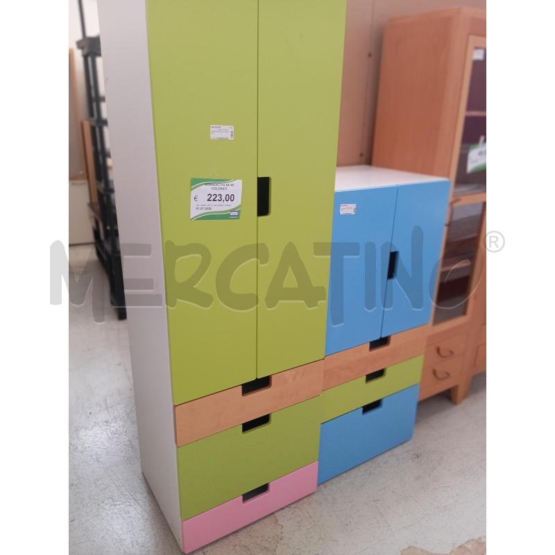 ARMADIETTO 4A 6C COLORATI | Mercatino dell'Usato Verona fiera 1