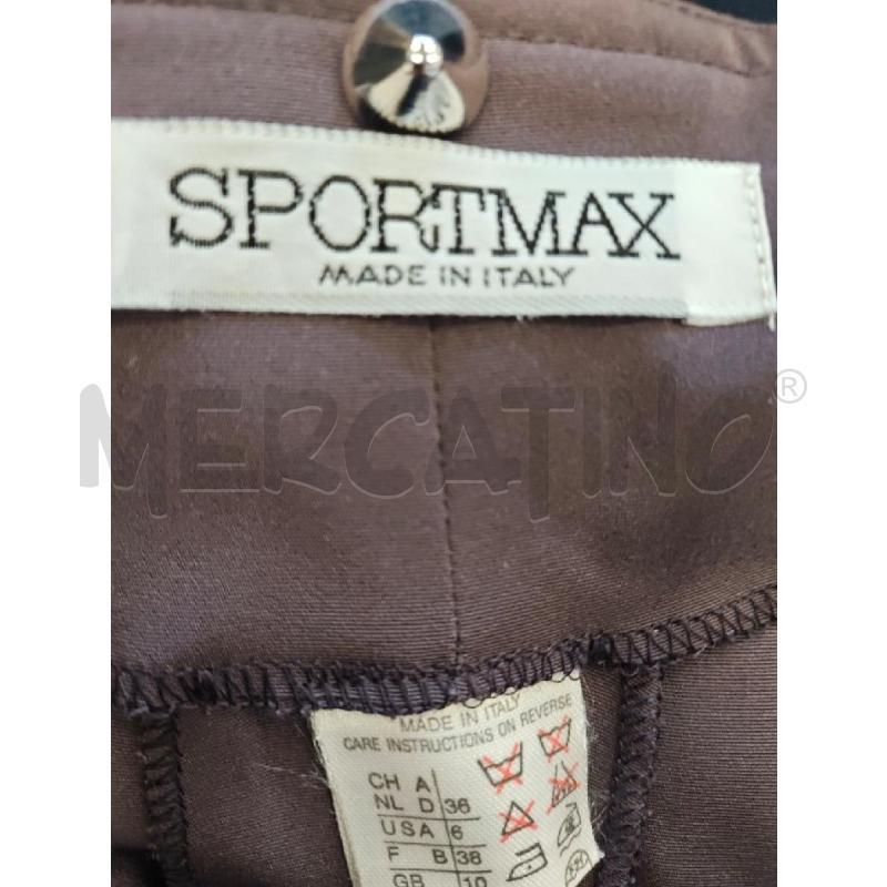 BERMUDA D SPORTMAX VITA ALTA VINTAGE PRUGNA  | Mercatino dell'Usato Verona fiera 5