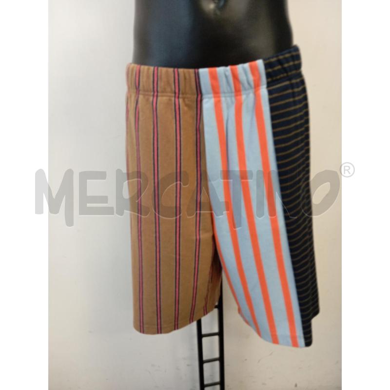 BERMUDA UOMO VERSACE JEANS COUTURE RIGHE MARRONE ARANCIO RIGHE  | Mercatino dell'Usato Verona fiera 1