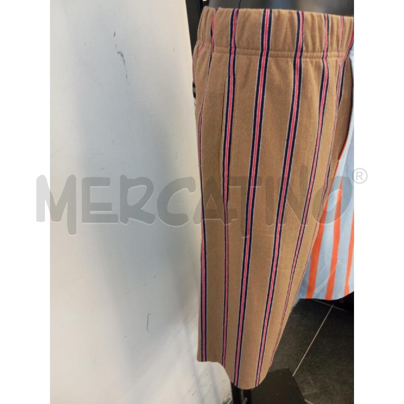 BERMUDA UOMO VERSACE JEANS COUTURE RIGHE MARRONE ARANCIO RIGHE  | Mercatino dell'Usato Verona fiera 3