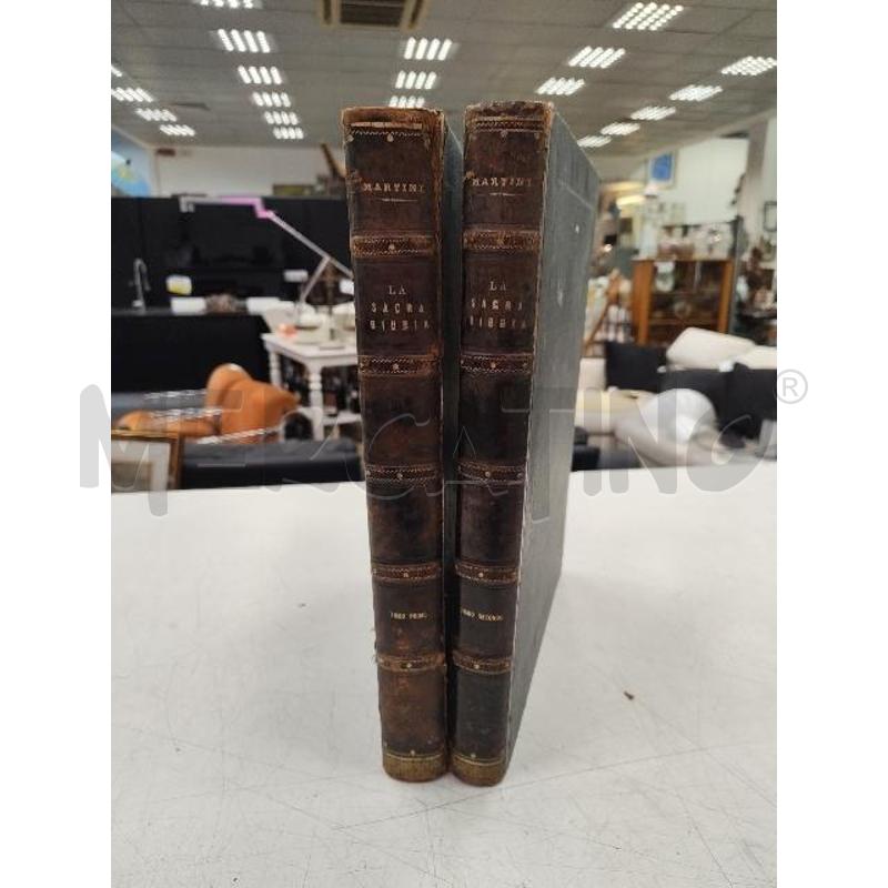 BIBBIA 2 VOL. TREVES | Mercatino dell'Usato Verona fiera 1