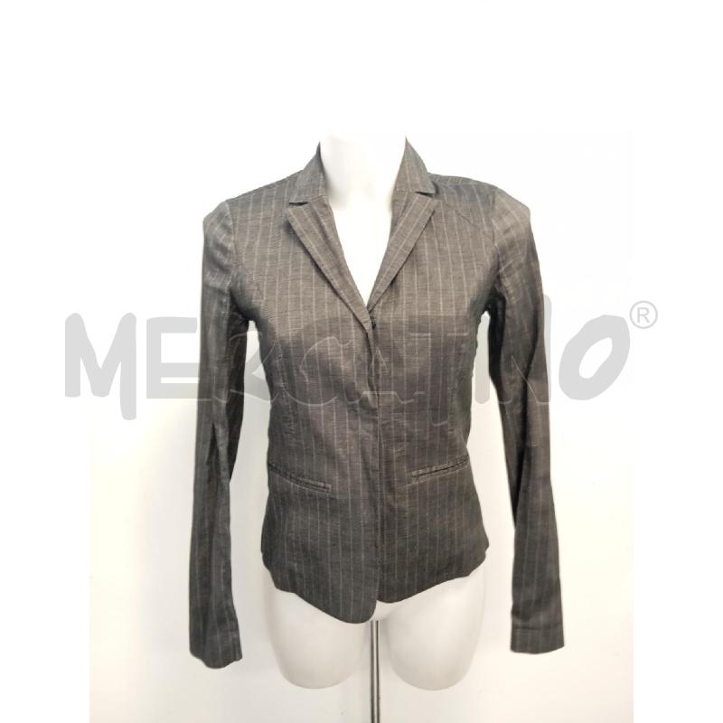 BLAZER DONNA MALLONI GESSATO GRIGIO | Mercatino dell'Usato Verona fiera 1
