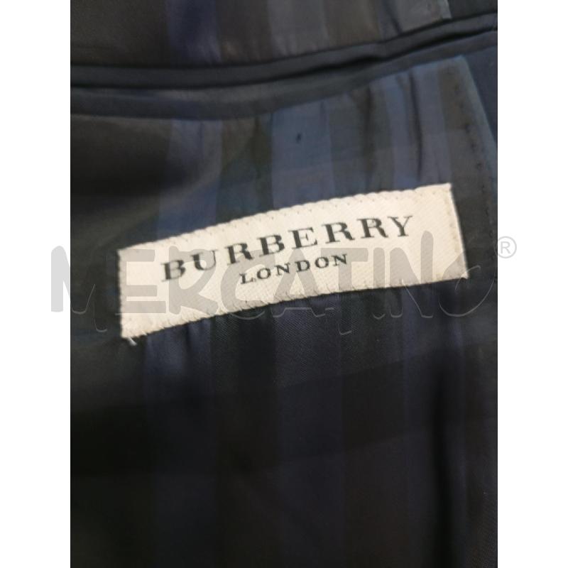 BLAZER UOMO BURBERRY BLU LANA BOTTONI LOGATI  | Mercatino dell'Usato Verona fiera 4