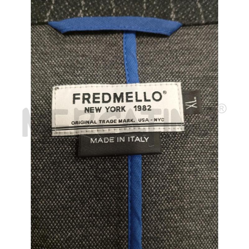 BLAZER UOMO FRD MELLO GESSATA GRIGIO | Mercatino dell'Usato Verona fiera 4