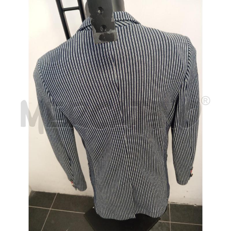 BLAZER UOMO FRED MELLO GESSATO BLU BIANCO | Mercatino dell'Usato Verona fiera 3