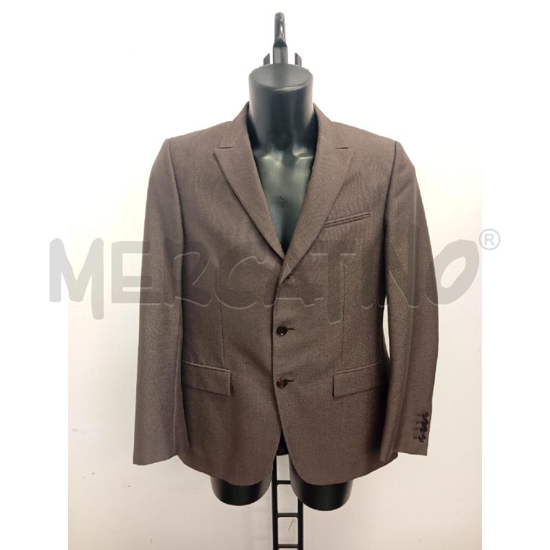 BLAZER UOMO MISTO LANA BURBERRY 3 BOTT MARRONE | Mercatino dell'Usato Verona fiera 1