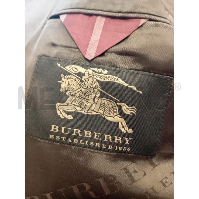 BLAZER UOMO MISTO LANA BURBERRY 3 BOTT MARRONE | Mercatino dell'Usato Verona fiera 4