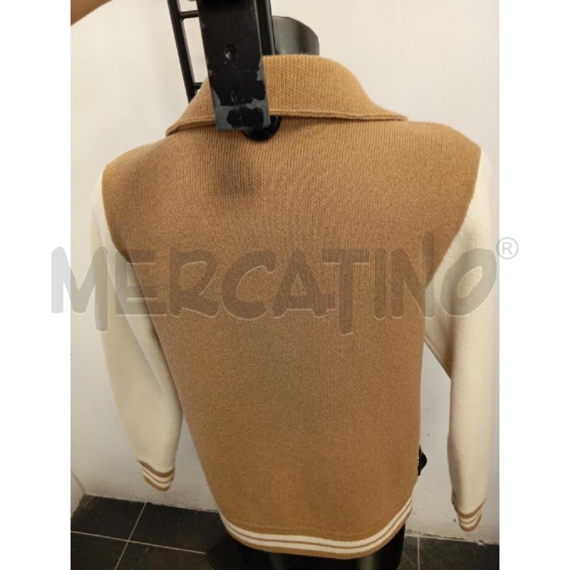 BLAZER U +39MASQ MARRONE INSERTI BIANCHI  | Mercatino dell'Usato Verona fiera 3