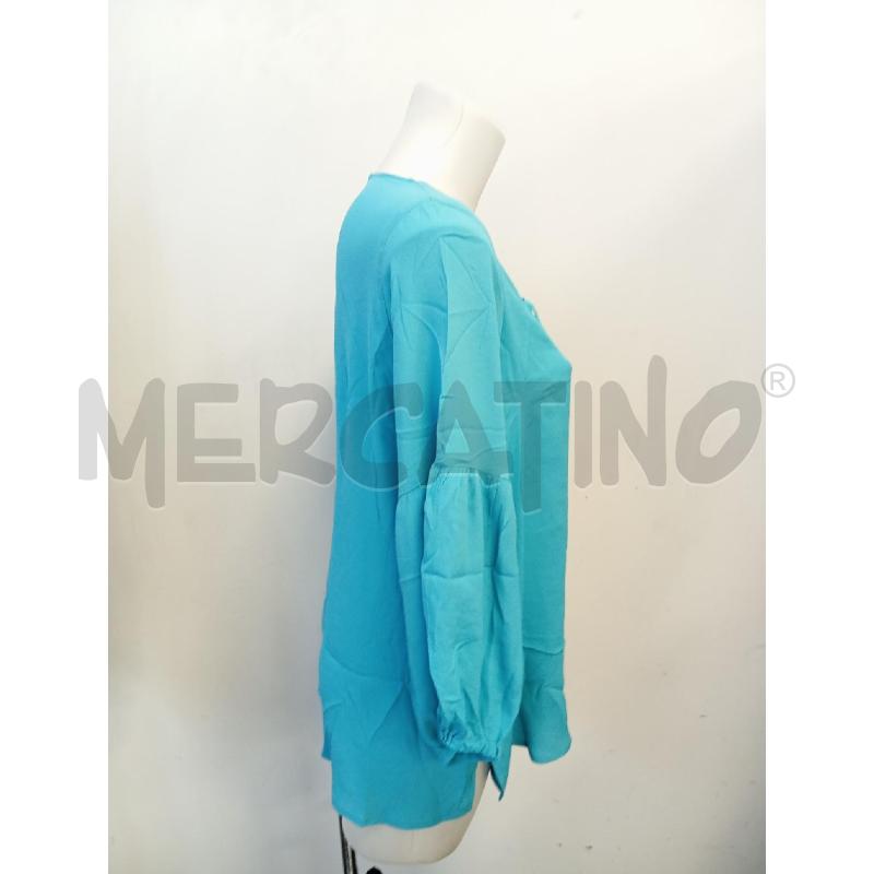 BLUSA DONNA BEATRICE B AZZURRA  | Mercatino dell'Usato Verona fiera 3