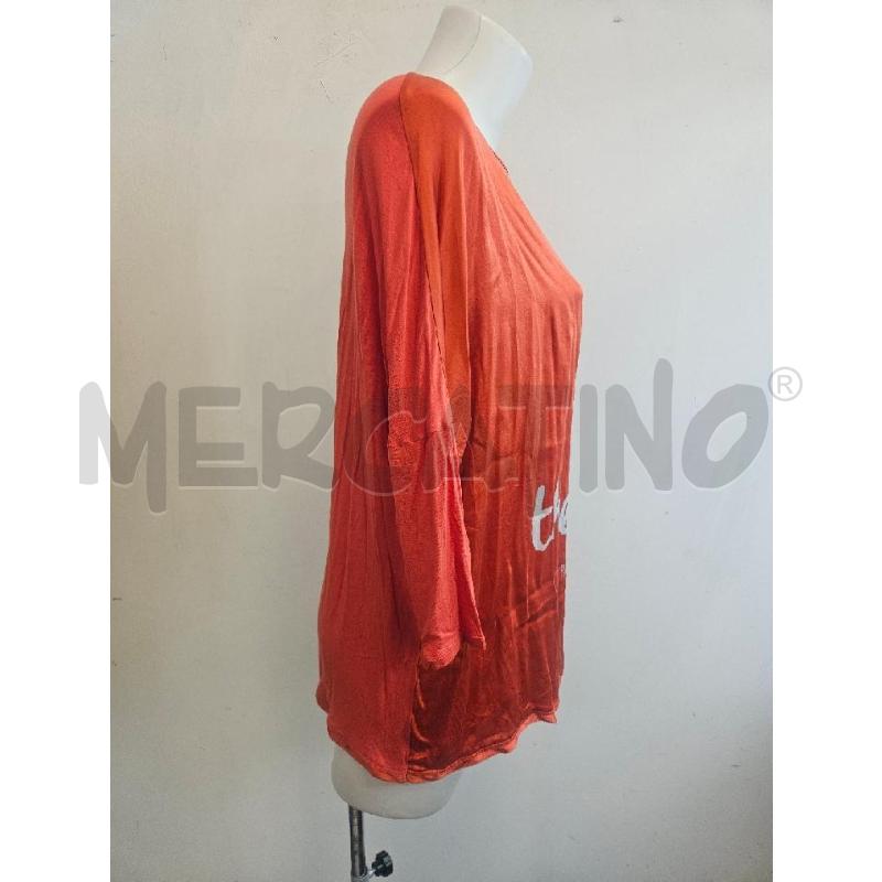 BLUSA DONNA PATRIZIA PEPE ARANCIO SCRI BIA  | Mercatino dell'Usato Verona fiera 2