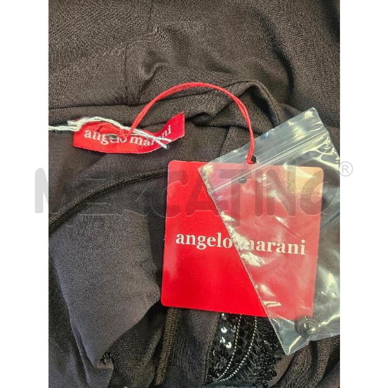 BLUSA D ANGELO MARANI MARRONE COLLO PAILLETTES  | Mercatino dell'Usato Verona fiera 4
