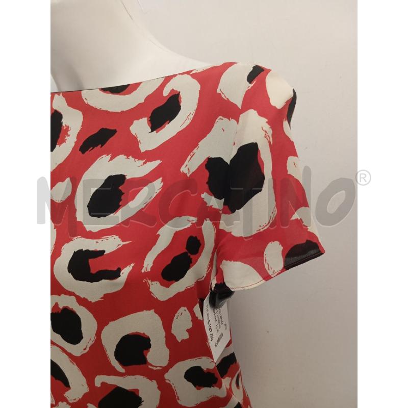 BLUSA D GUCCI ANIMALIER BIA NERA ARA  | Mercatino dell'Usato Verona fiera 2