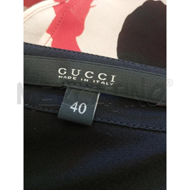 BLUSA D GUCCI ANIMALIER BIA NERA ARA  | Mercatino dell'Usato Verona fiera 5