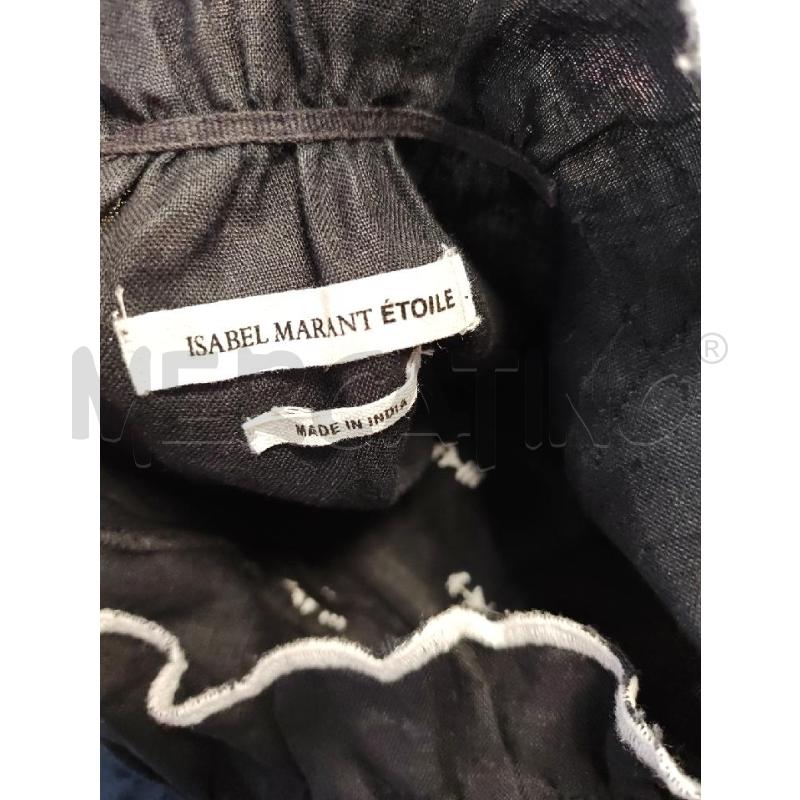 BLUSA D ISABEL MARANT NERA RICAMI BIANCHI  | Mercatino dell'Usato Verona fiera 4