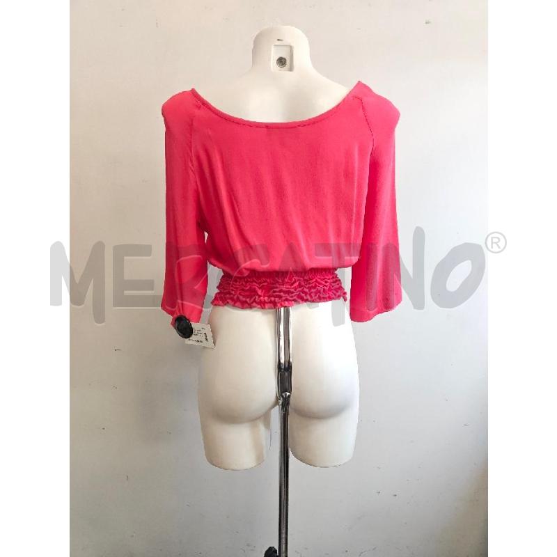 BLUSA D LUISA SPAGNOLI ROSSO FRAGOLA ARRICCIATA SOTTO | Mercatino dell'Usato Verona fiera 3
