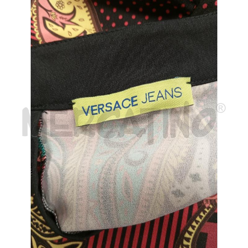 BLUSA D VERSACE JEANS GIALLO TASCONE DAVANTI  | Mercatino dell'Usato Verona fiera 4