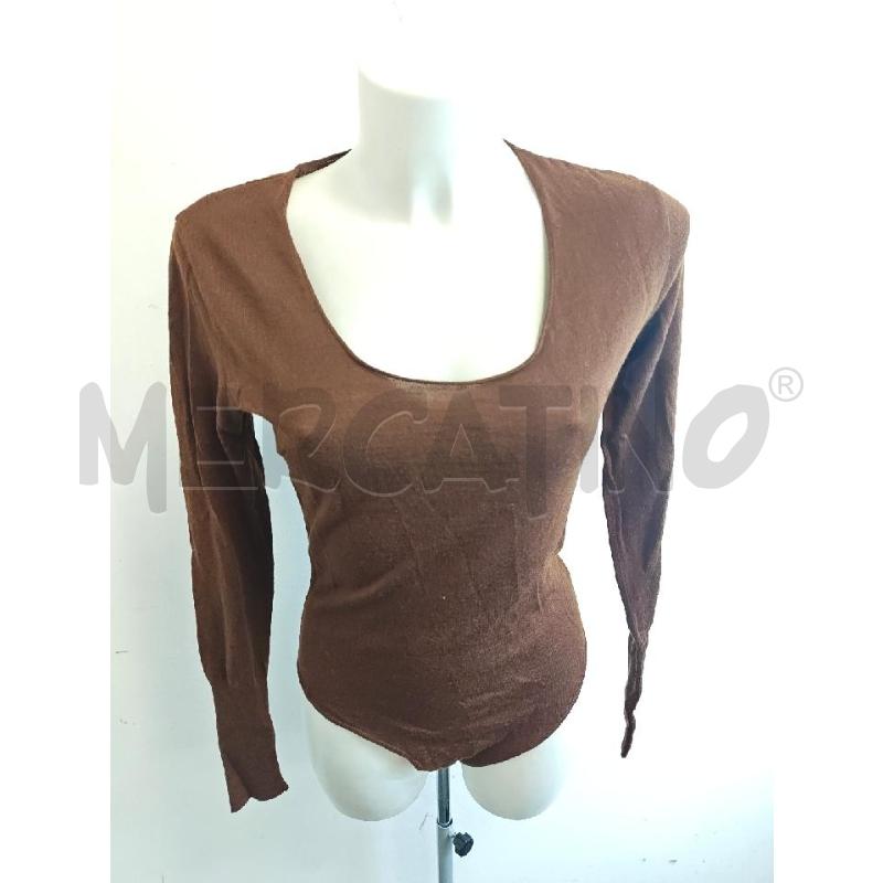 BODY D GENNY MARRONE IN LANA  | Mercatino dell'Usato Verona fiera 1