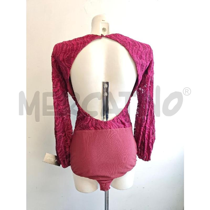 BODY D PAULA RAIA  BORDEAUX PIZZO  | Mercatino dell'Usato Verona fiera 3