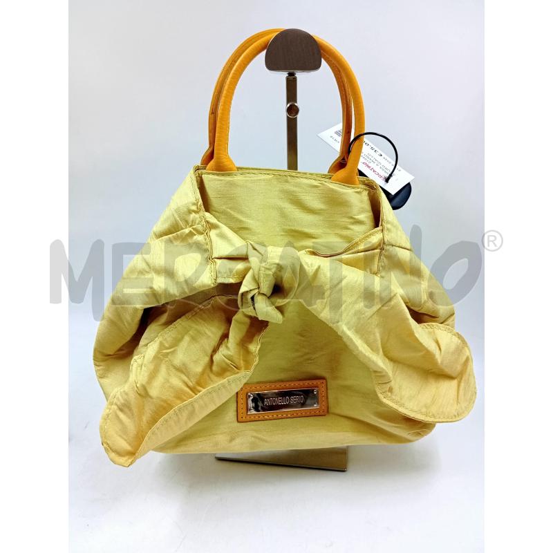 BORSA A MANO SERIO TESSURO GIALLO | Mercatino dell'Usato Verona fiera 1