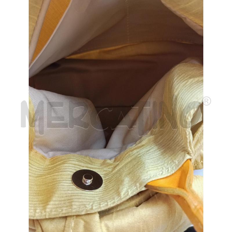 BORSA A MANO SERIO TESSURO GIALLO | Mercatino dell'Usato Verona fiera 3