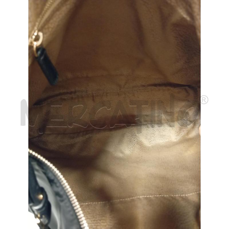 BORSA A SPALLA BORBONESE NERA TESSUTO TASCA ESTERNA | Mercatino dell'Usato Verona fiera 3