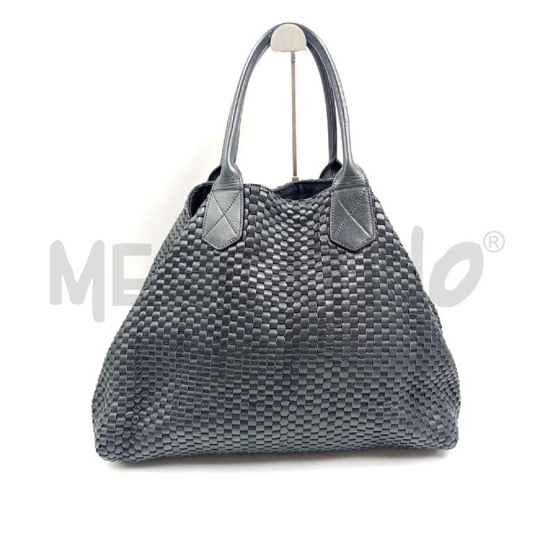 BORSA A SPALLA BRUNO PARISE PELLE INTR NERA | Mercatino dell'Usato Verona fiera 1
