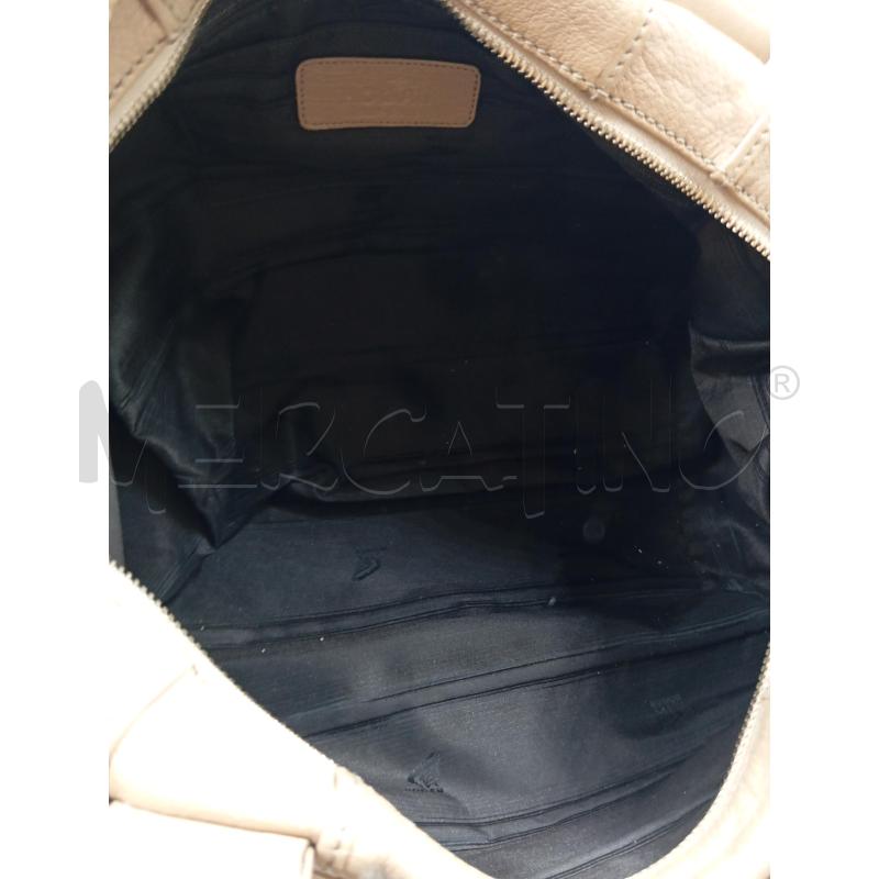 BORSA A SPALLA HOGAN MARRONE TASCA ESTERNA ZIP | Mercatino dell'Usato Verona fiera 3