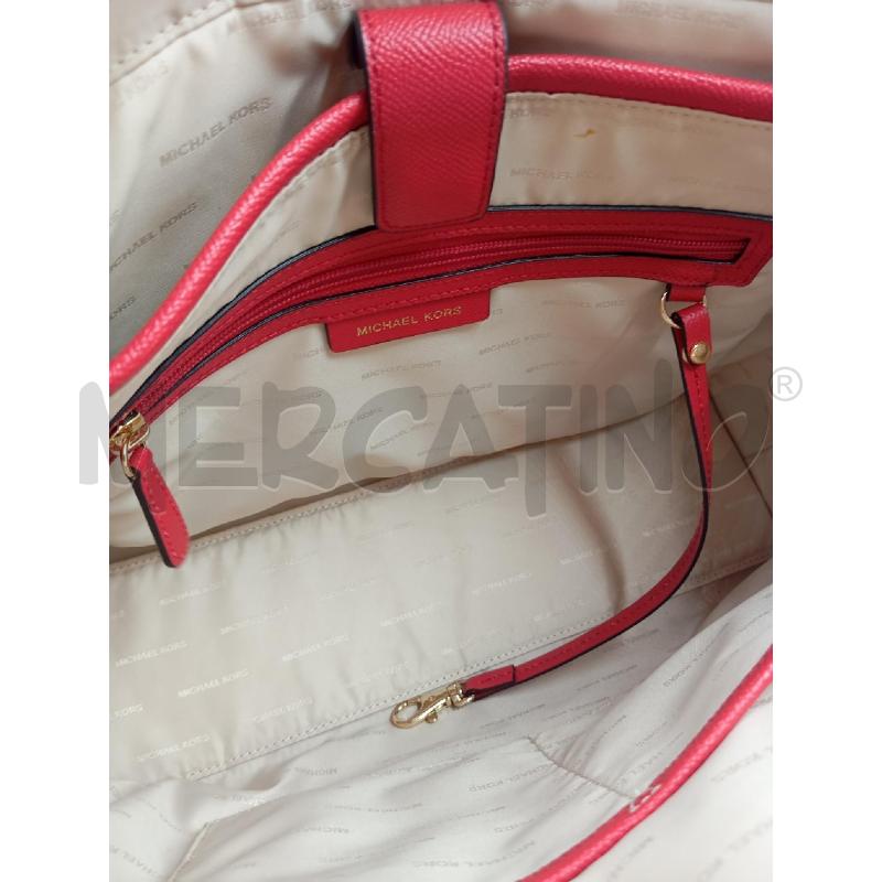 BORSA A SPALLA MICHAEL KORS ROSSA  | Mercatino dell'Usato Verona fiera 3