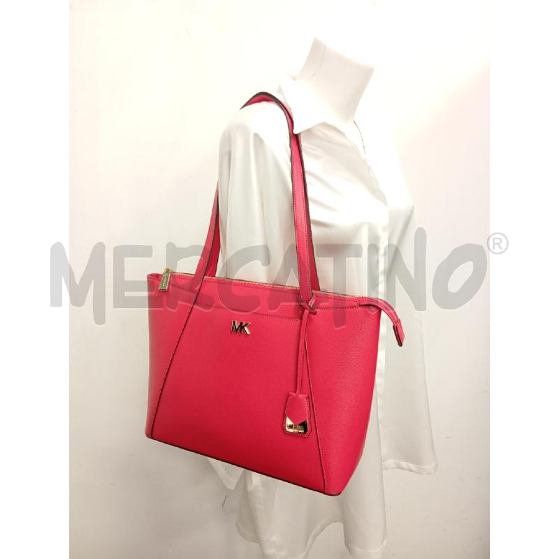 BORSA A SPALLA MICHAEL KORS ROSSA  | Mercatino dell'Usato Verona fiera 5