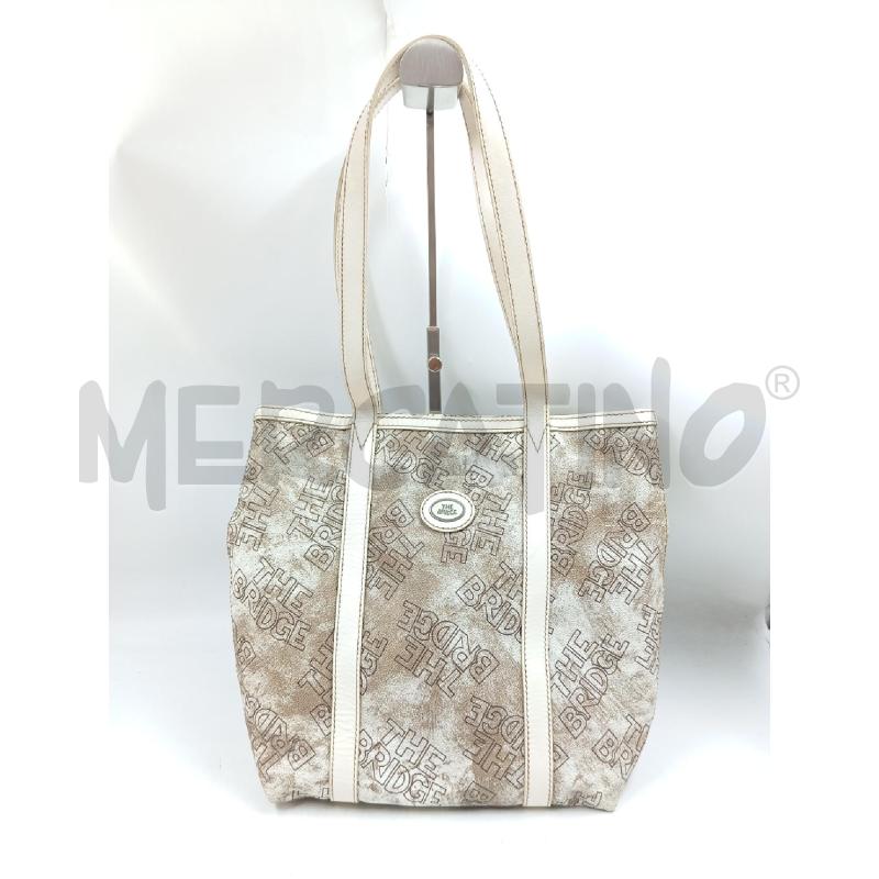 BORSA A SPALLA THE BRIDGE BIANCA MARRONE  | Mercatino dell'Usato Verona fiera 1