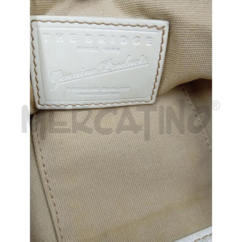 BORSA A SPALLA THE BRIDGE BIANCA MARRONE  | Mercatino dell'Usato Verona fiera 3