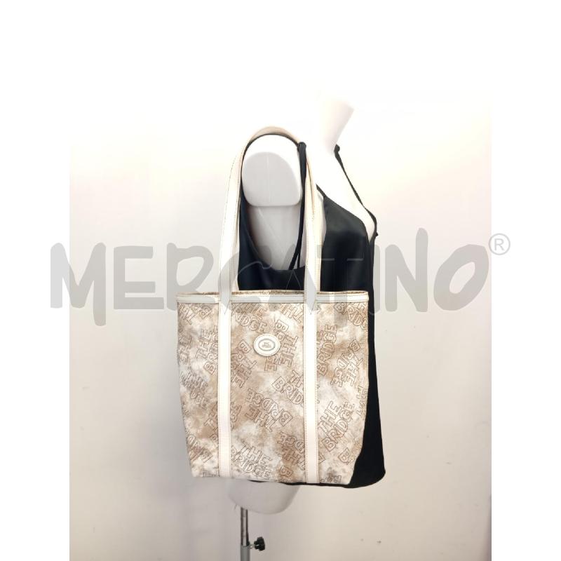 BORSA A SPALLA THE BRIDGE BIANCA MARRONE  | Mercatino dell'Usato Verona fiera 4
