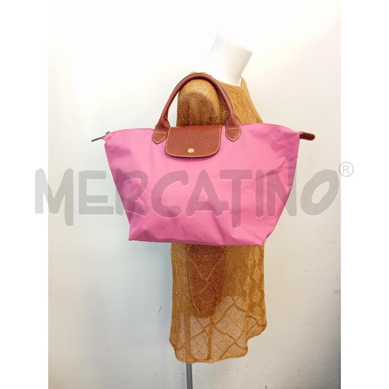 BORSA DONNA LONGCHAMPS FUCSIA | Mercatino dell'Usato Verona fiera 4