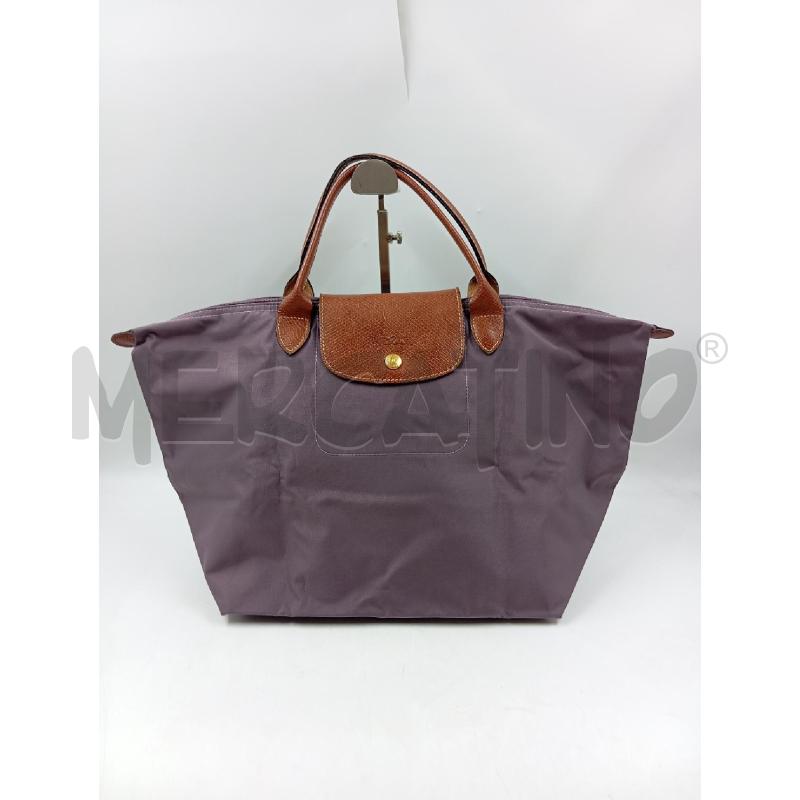 BORSA DONNA LONGCHAMP VIOLA  | Mercatino dell'Usato Verona fiera 1