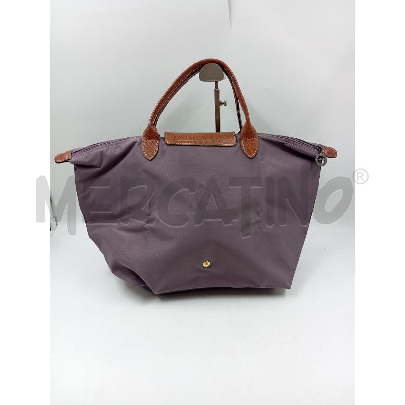 BORSA DONNA LONGCHAMP VIOLA  | Mercatino dell'Usato Verona fiera 2