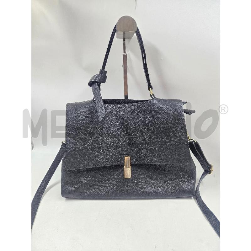 BORSA DONNA PELLE MAISON HERITAGE NERA | Mercatino dell'Usato Verona fiera 1