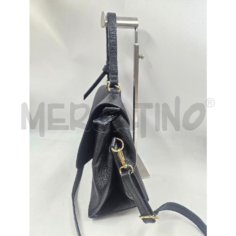BORSA DONNA PELLE MAISON HERITAGE NERA | Mercatino dell'Usato Verona fiera 2