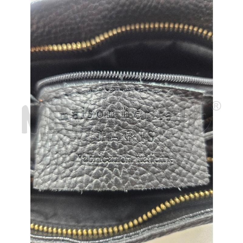 BORSA DONNA PELLE MAISON HERITAGE NERA | Mercatino dell'Usato Verona fiera 4