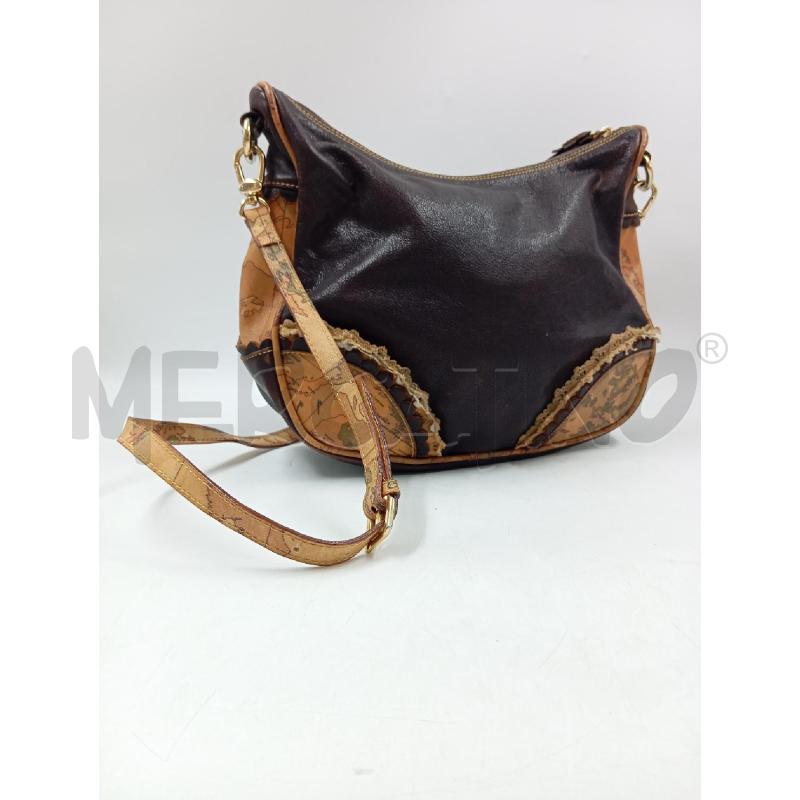 BORSA D ALVIERO MARTINI MARRONE INSERI GEO  | Mercatino dell'Usato Verona fiera 1